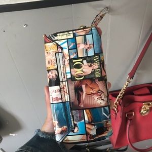 magazine wristlet